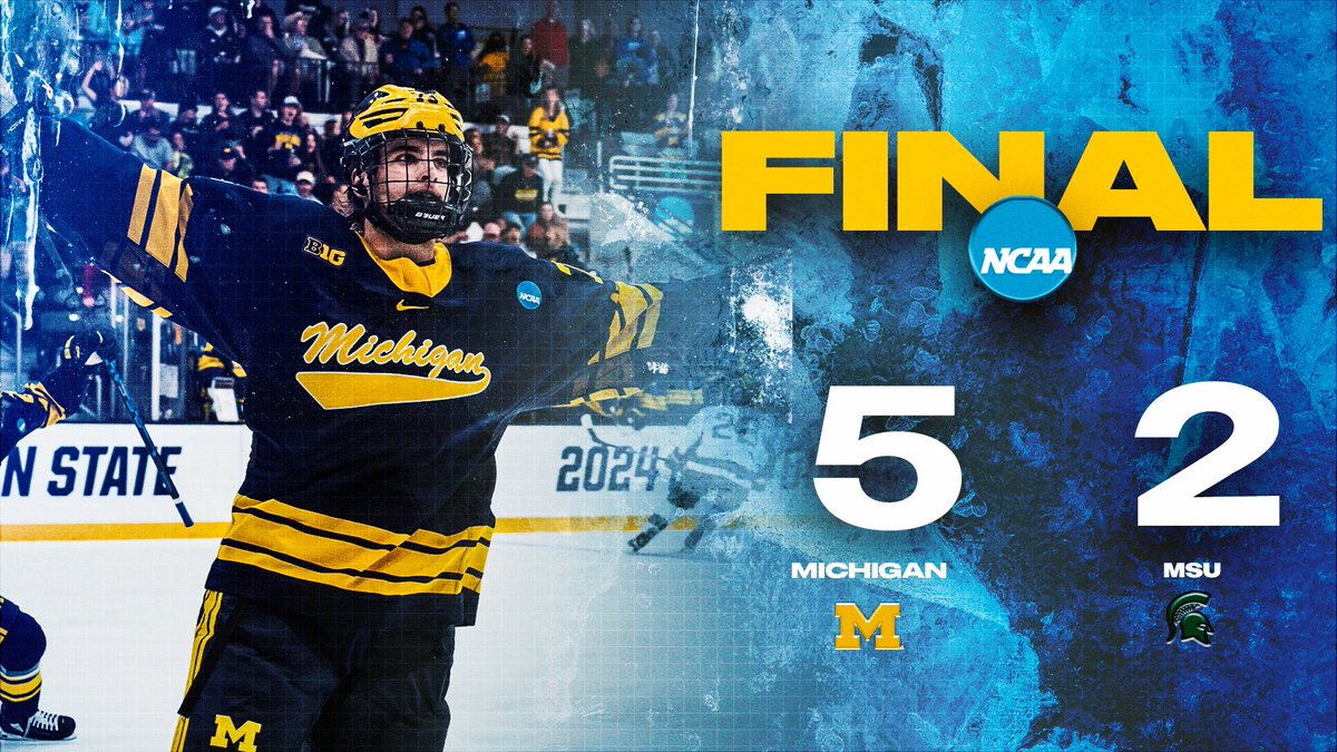 Michigan wins and is heading back to Frozen Four!