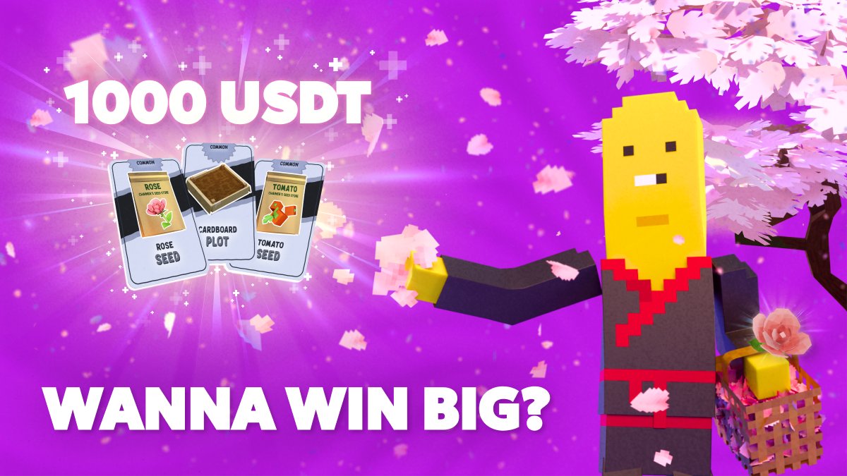 Seize rewards from @ChainersGame Easter Extravaganza🎁 Win a share of $1000 USDT, Farm goodies, Bunny NFTs, and $FRI!! Buy a Farm Booster at a 20% discount and win big!🔥 Ending on 2nd Apr & Winners announced on 3rd Apr⏰ Join the gleam: gleam.io/SCfJT/hop-into… #Sponsored