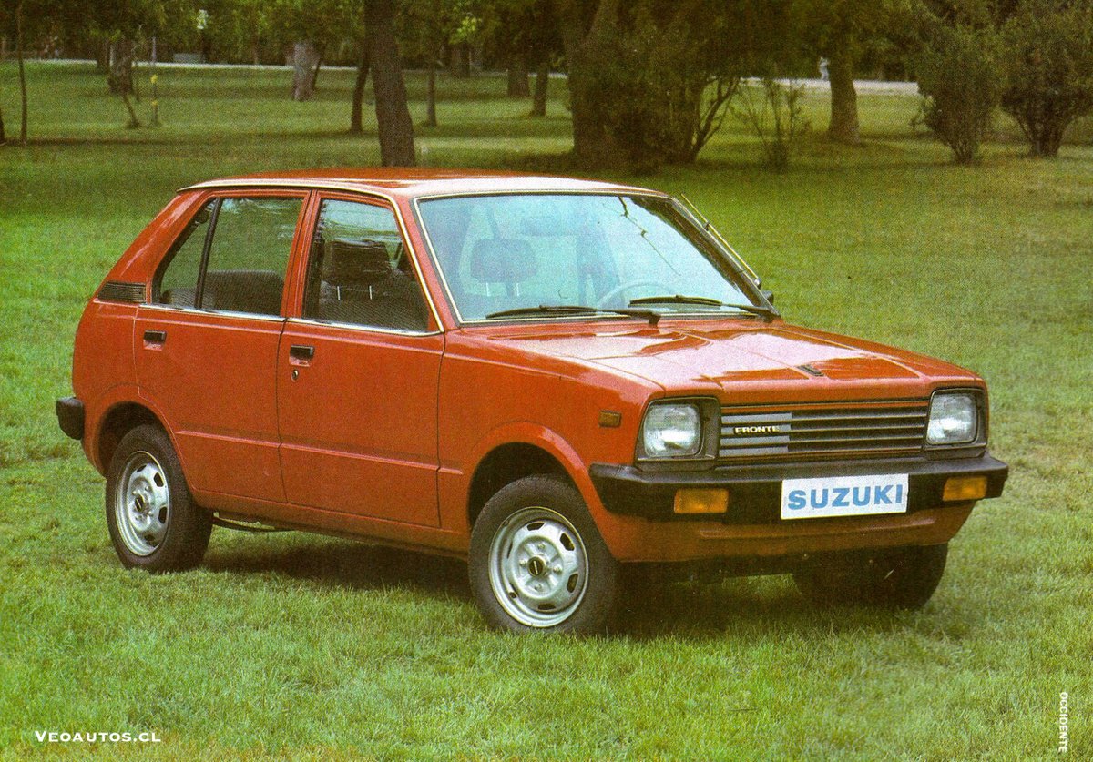 VeoAutos's tweet photo. Suzuki Fronte 800 SS80 Post facelift Chile Diciembre 1983. Precio base época $377.000 (1983)/ $590.000 (1984)
Nota completa Link https://t.co/83XG4BS2P4
#suzukifronte #frontess80 #fronte800 #suzukialto @Maruti_Corp @addict_car @thecarfactoids @RiveraNotario @suzukichile https://t.co/CMVa8fLAjP