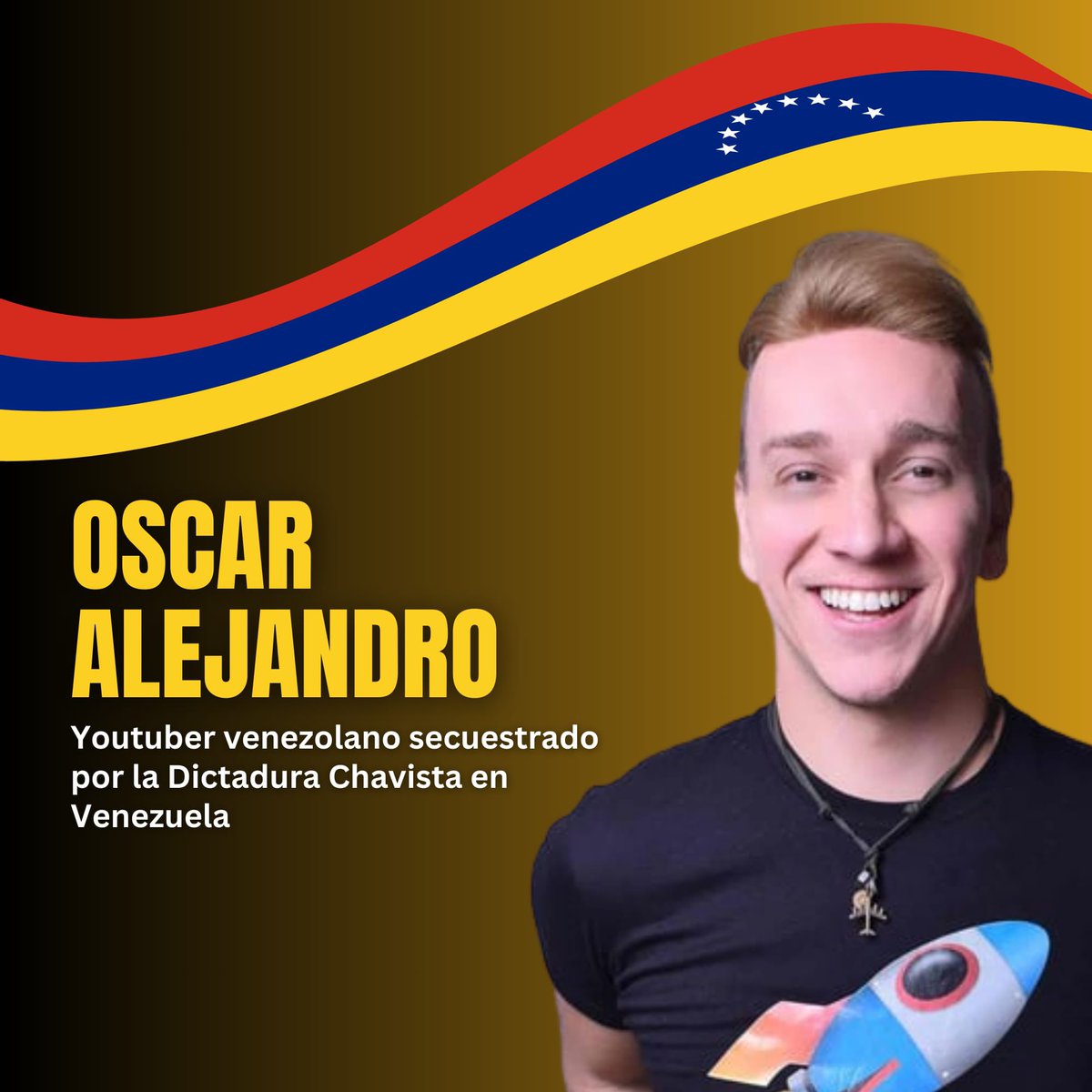 Denunciamos la detención arbitraria del youtuber venezolano Oscar Alejandro por parte de la Dictadura Chavista. Oscar fue detenido semanas después de publicar un video en su canal de YouTube, revelando la realidad que se vive en Nicaragua.
#SOSVenezuela 
#SOSNicaragua