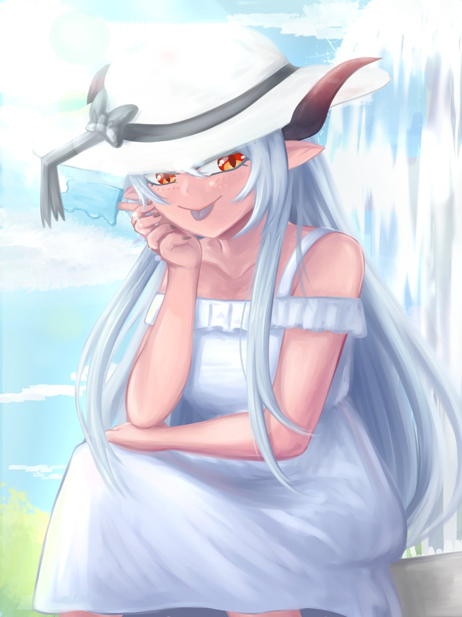 RyugyoKoishi's tweet photo. |WHITE DRESS DAY 20|
😈: @LadyZuinaAlter
#Zuinart https://t.co/0vdJ8zf2b6