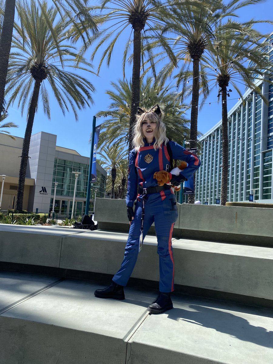 Lady__Livv's tweet photo. Wondercon, I love youuuu #catwoman #Shadowheart #rocketraccoon https://t.co/amvQf0Ixxc