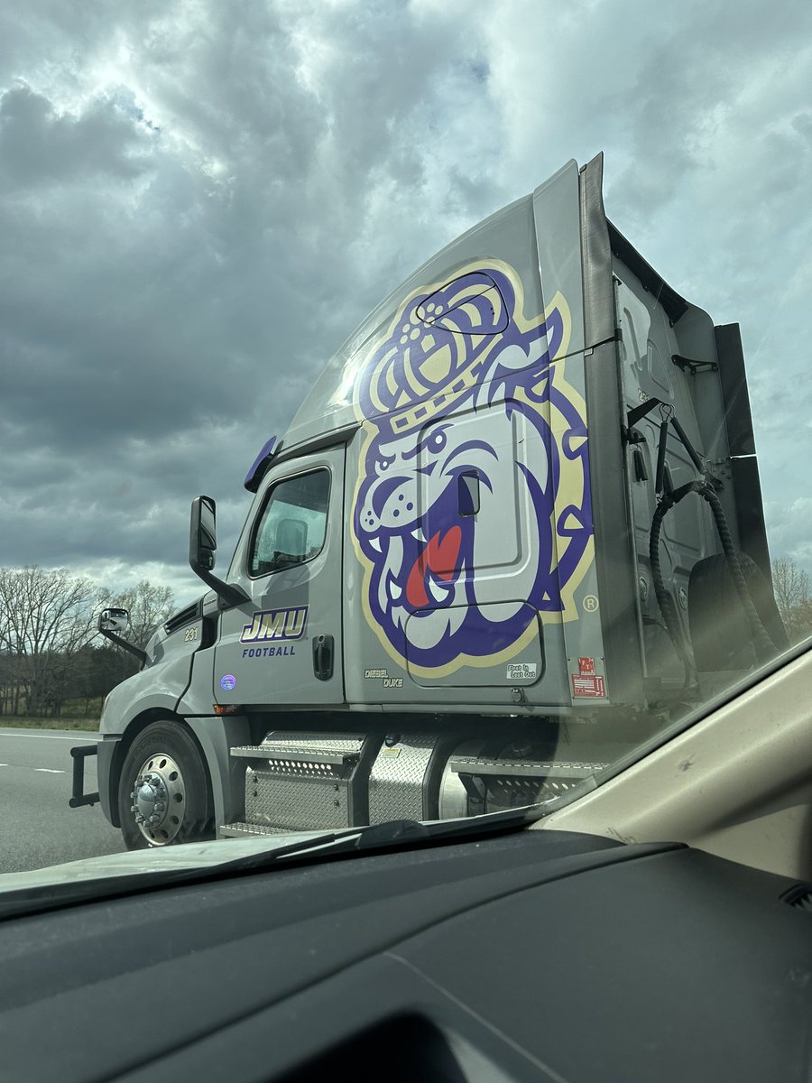 @PFTCommenter Saw this bad boy in Cookeville, TN today. @JMUFootball