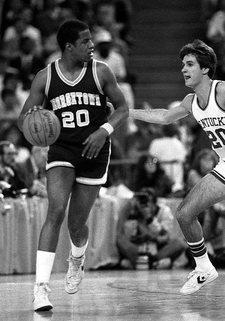 On this day: March 31st 1984 Georgetown Men’s Basketball beat the University of Kentucky in a Final Four Matchup 53-40