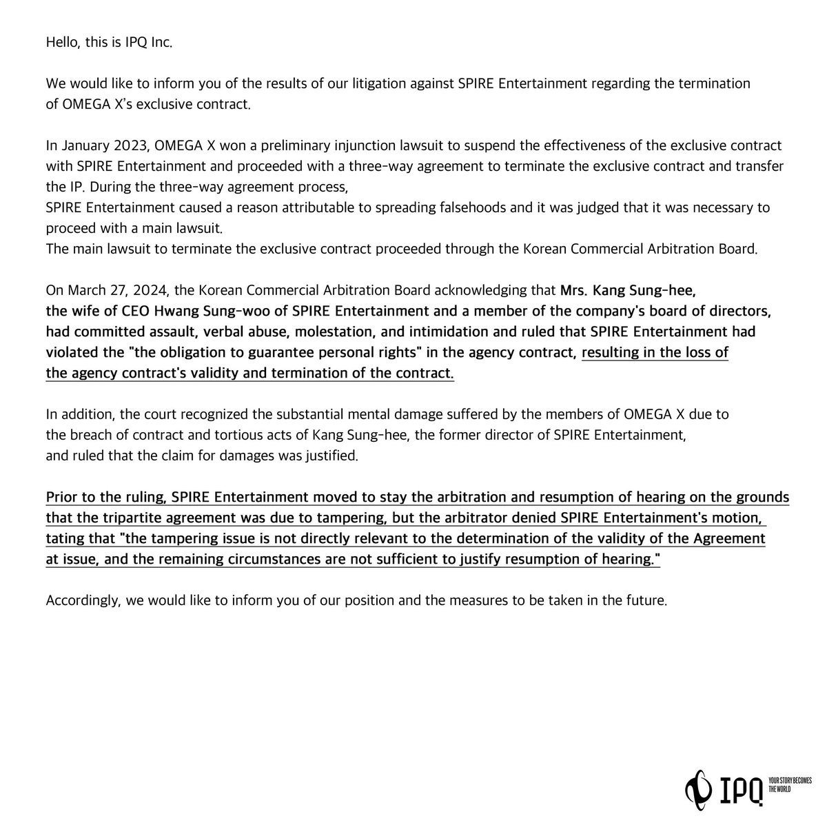 아이피큐 (IPQ Inc.) tweet media