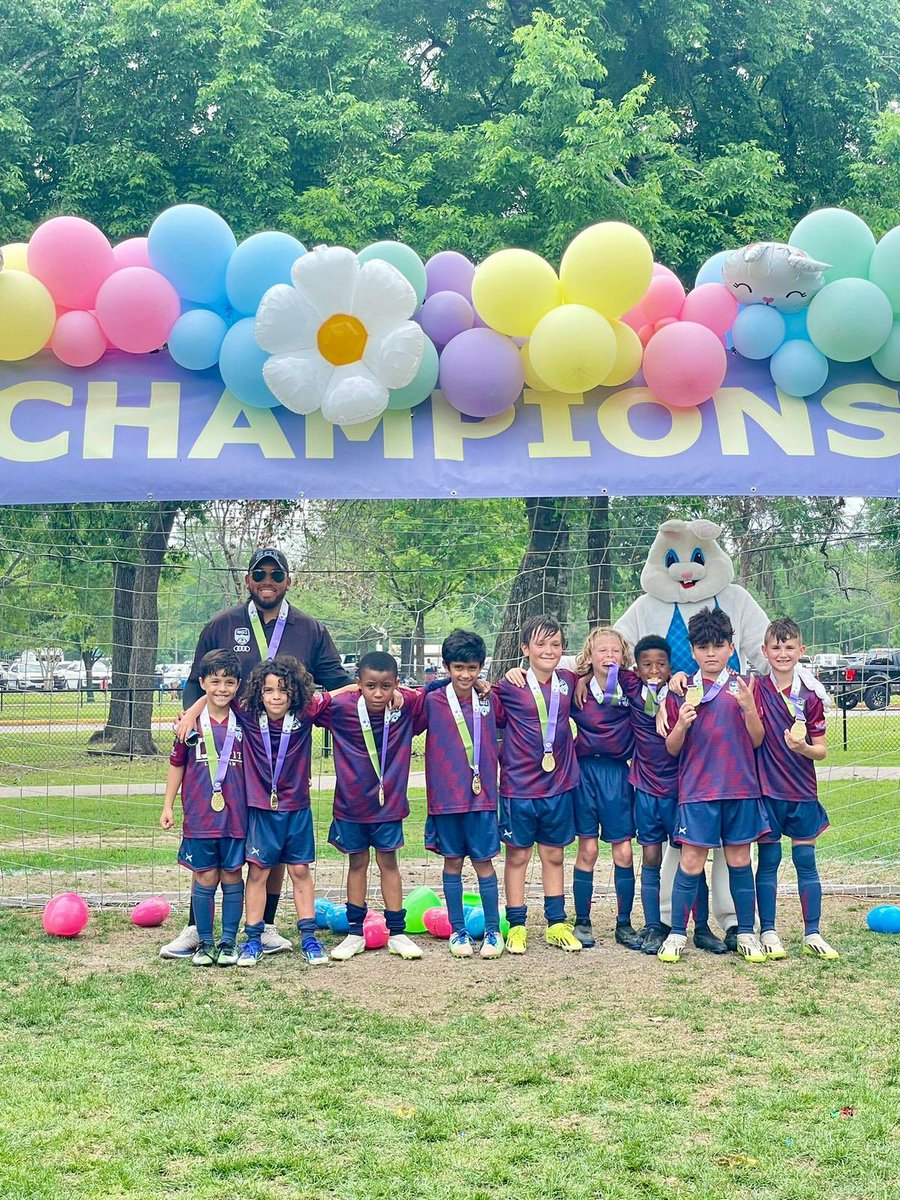 CONGRATULATIONS🔥to our 2015B Team for 🏆WINNING🏆the Easter Cup this weekend playing in the Top U9 Bracket!👏🏼 . . . . #sg1soccer #soccer #champions #winners #hardwork #youthsoccer #firstplace