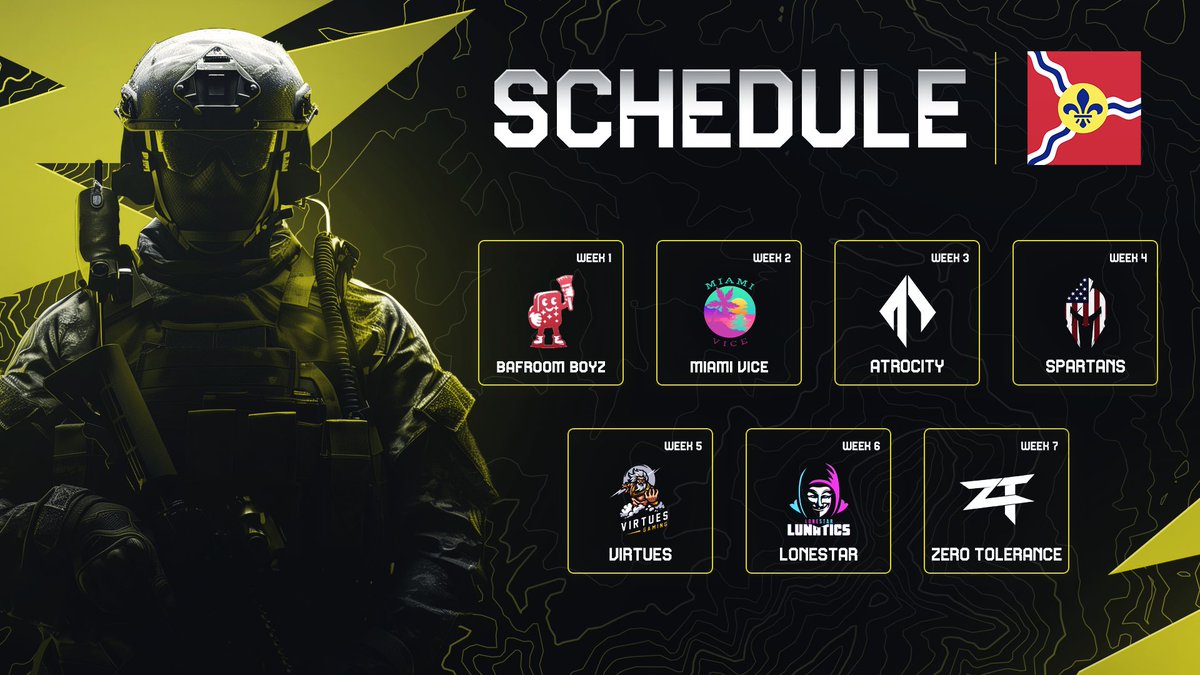 Cezun_'s tweet photo. St Louis Guard @ETLgg Contenders schedule https://t.co/nJdHvTQZZo