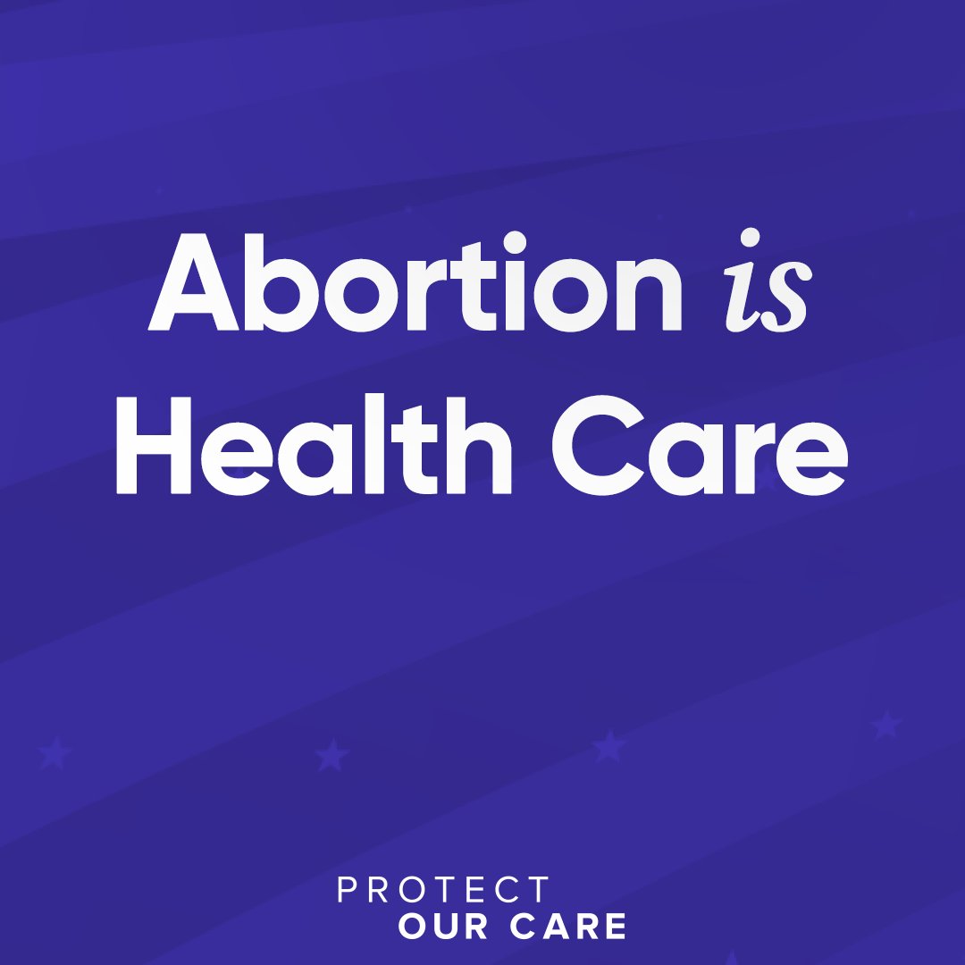 Abortion is health care. Pass it on.