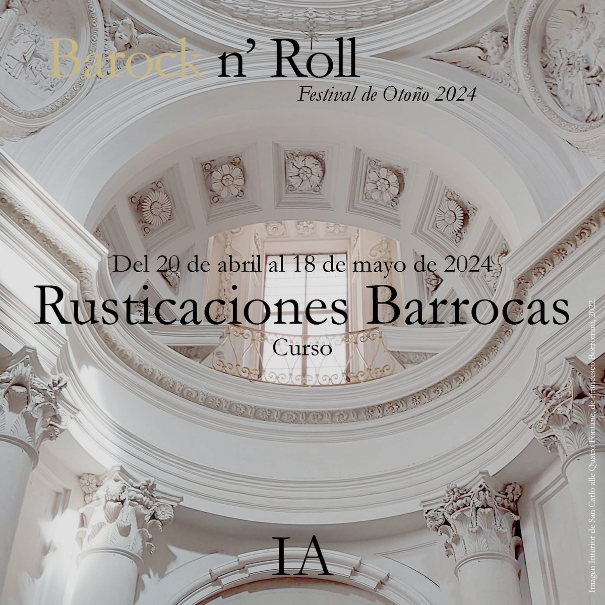 InstitutodeArq's tweet photo. RUSTICACIONES BARROCAS 
Nuevo curso en el Instituto de Arquitectura

Becas del 100% para estudiantes de cualquier universidad del mundo.

Más información
https://t.co/ochHBK8whG https://t.co/mNIvv4YH3h