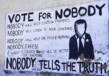 DarrenPlymouth's tweet photo. Vote for Nobody. https://t.co/9xhQHfDfos
