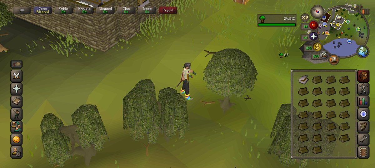 I'm so addicted to osrs again that I cant help but level on my lunch break (I need emergency mental help)