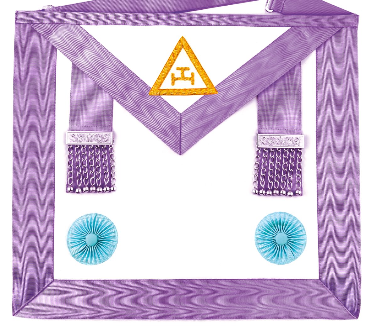 Metropolitan Grand Lodge and Metropolitan Grand Chapter are pleased to announce the “One Journey” Apron - for use by Master Masons who are also Exaltees. It can be worn in both Craft Lodges and Royal Arch Chapters and clearly portrays the indissoluble link between the two.