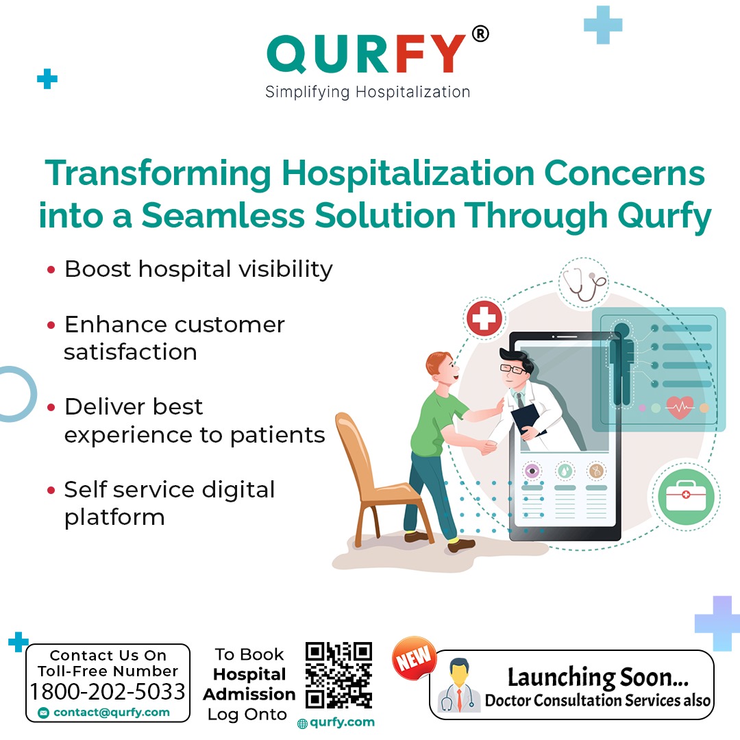 Introducing QURFY - Your Simplified Solution for Hospitalization! Say goodbye to worries and hello to seamless care with QURFY's innovative platform.

Consult Us Now!
☎️Toll-Free Number: 1800-202-5033
🌐qurfy.com

#Qurfy #healthcare #onlineconsulation #healthservice