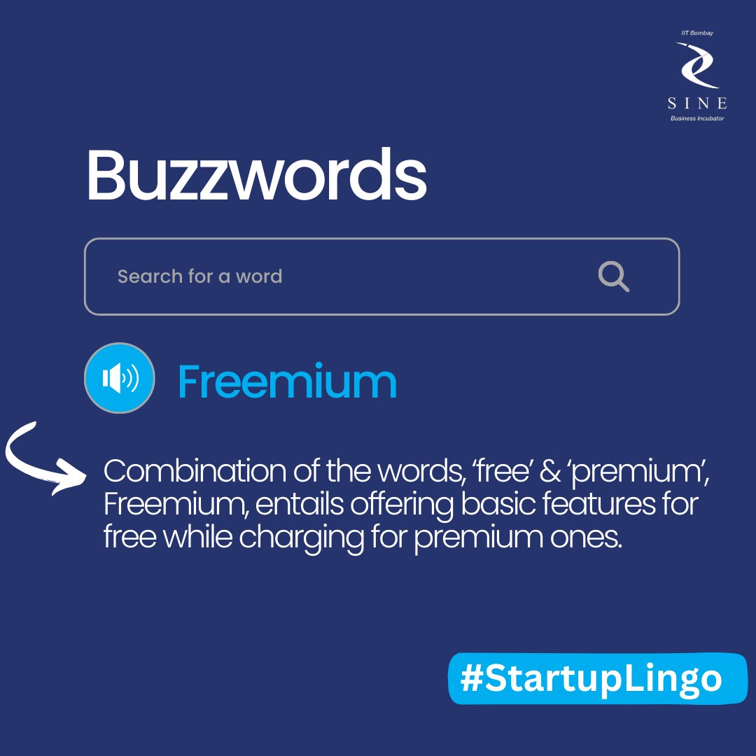 SINEIITB's tweet photo. Stay updated with the most used startup ecosystem expressions!!! #StartupLingo
#Buzzwords #Startup #startupIndia #TBI #TechnologyBusinessIncubator #entrepreneurship #entrepreneurs #Freemium https://t.co/cDknCUDvmH