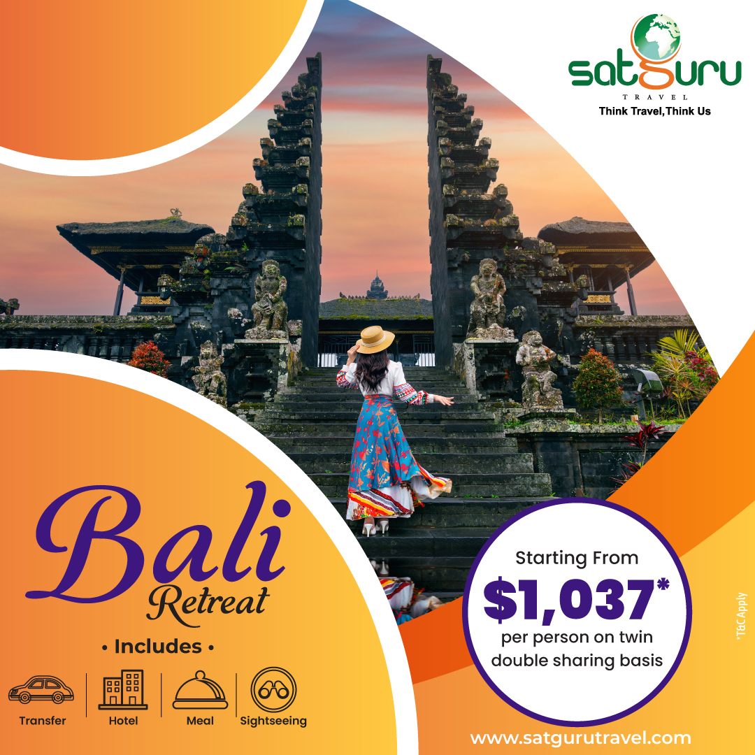 'Discover the wonders of Indonesia with Satgurutravel unbeatable package starting from just $296! visit: satgurutravel.com/exclusive-offe… . . . . . #indonesia #bali #travelcompany #travel #holiday #holidaypackage #trip #tour #satgurutravel