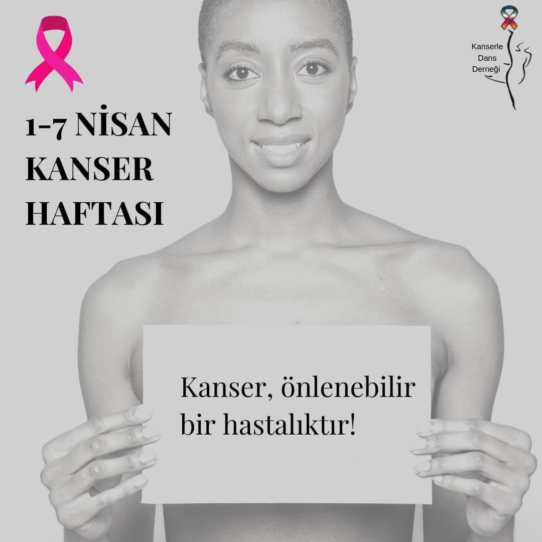 1-7 Nisan Kanser Haftası…
Kanser önlenebilir bir hastalıktır. 
Erken tanı ile etkili tedavi mümkün. Düzenli tarama ve kontrollerinizi ihmal etmeyin.