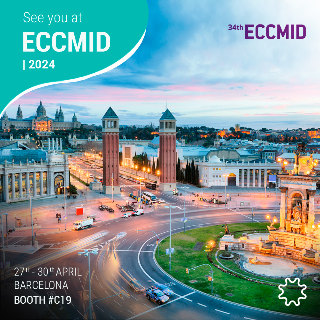 See you at #ECCMID2024 in Barcelona! Don’t miss this sensational event which brings together in our country the best and brightest in the field of Clinical #Microbiology and #InfectiousDiseases from all over the world 📍 en.vircell.com/event/137-eccm… #ECCMID #health #diagnostics