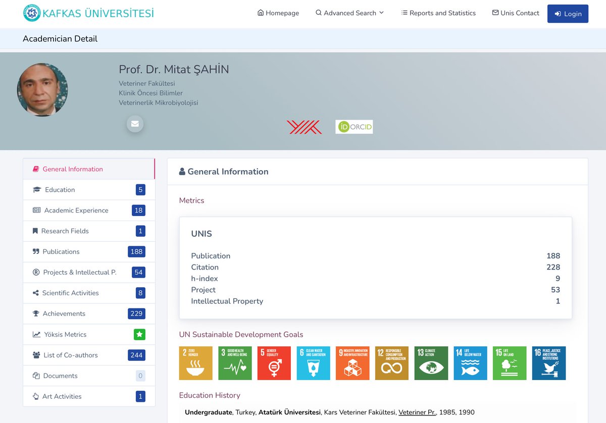 Guten Tag @Bundeskanzler 👋🏻

What's going on in rotten Germany? 🇩🇪
For how much longer do you intend to lie to the German people? 

- Prof. Dr. Mitat ŞAHİN
- Roman Wölfl, Bundeswehr München 
- Anthrax 

WE. THE. PEOPLE. Expect. Answers. ASAP ‼️

➡️ unis.kafkas.edu.tr/akademisyen/mi…