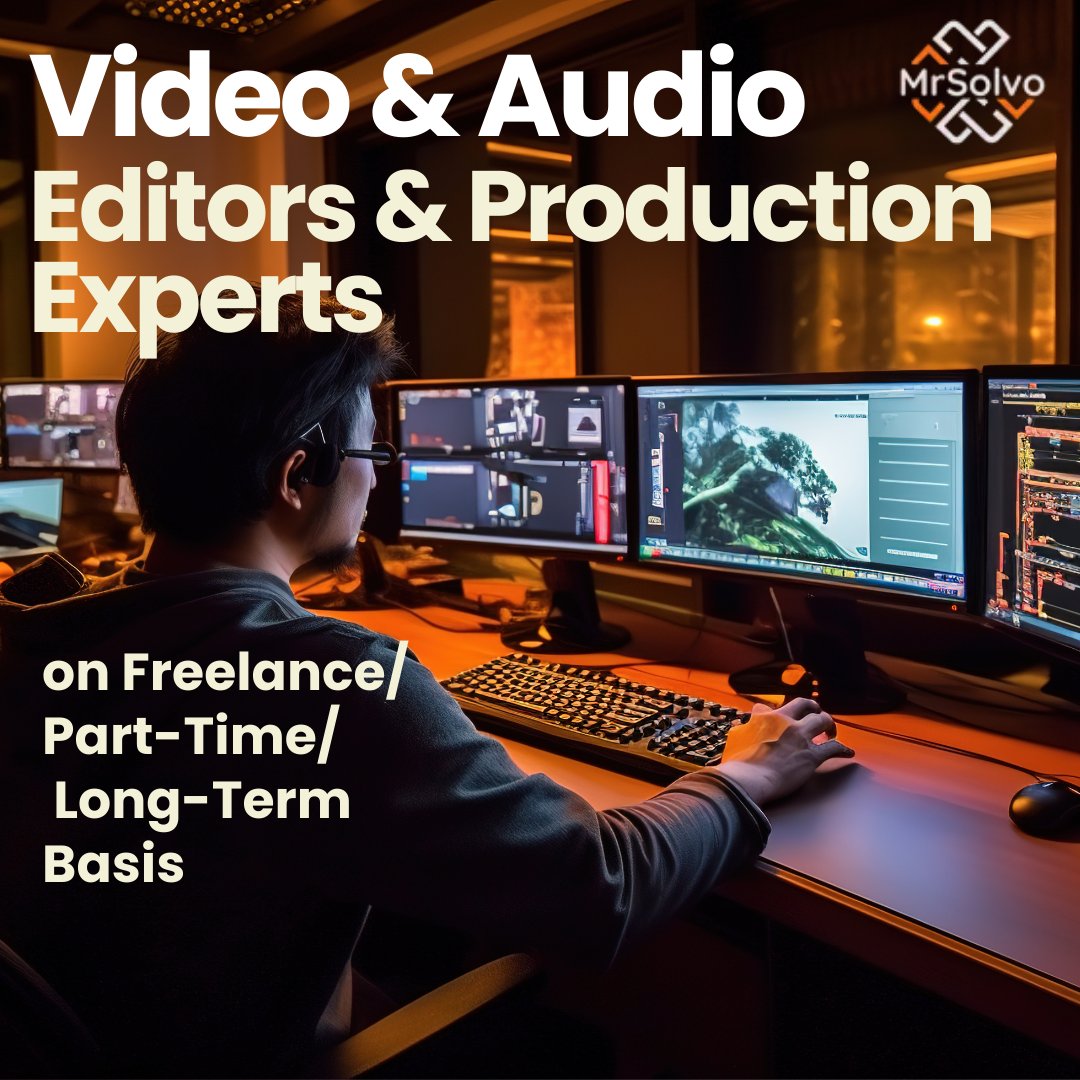 MrSolvo's tweet photo. Video Editing Freelance/Part-Time Job only at https://t.co/TpE0jJfYMz

#videoeditor #videoediting #videoproduction #videoeditorjobs #audioeditor #freelance #freelancer #freelancing #freelancevideoeditor #freelancevideoediting  #parttimejobs #workfromhome #freelanceindia  #mrsolvo https://t.co/exauCnEPz8