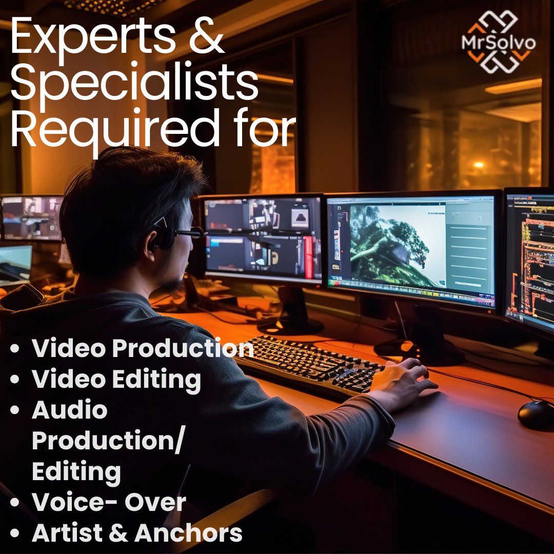 MrSolvo's tweet photo. Video Editing Freelance/Part-Time Job only at https://t.co/TpE0jJfYMz

#videoeditor #videoediting #videoproduction #videoeditorjobs #audioeditor #freelance #freelancer #freelancing #freelancevideoeditor #freelancevideoediting  #parttimejobs #workfromhome #freelanceindia  #mrsolvo https://t.co/exauCnEPz8