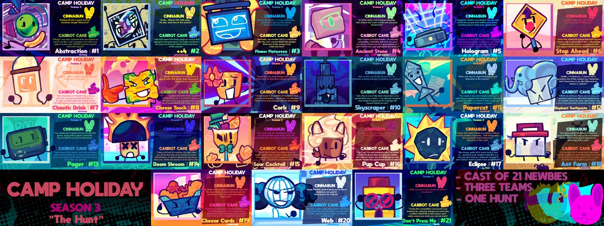 redruberer's tweet image. season 3 of my camp has begun