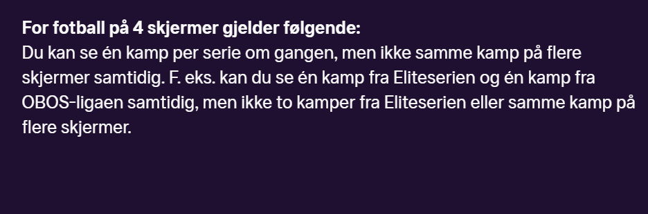 FatRonOlsen's tweet image. Kan man eller kan man ikke se Eliteserien på mer enn 1 skjerm? Dere skriver 2 ulike ting på hjemmesiden deres @tv2playnorge #2fx #2el