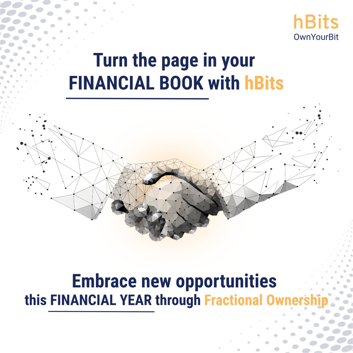 Happy Financial Year!✨💸 Wishing you financial growth and success as we begin the financial year 2024-25.📈 #hBits #ownyourbit #RealEstateInvestment #FractionalOwnership #Investment #WealthCreation #Growth #GrowYourMoney #Property #FinancialFreedom #NewBeginnings