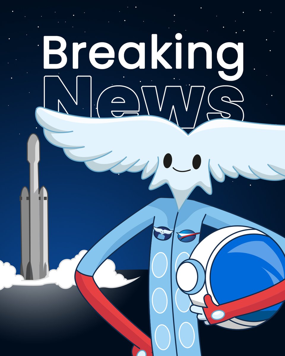 🚀 Breaking News! Our mascot Aleo has been selected for an upcoming, top-secret space mission. Details are under wraps for now, but one thing is certain: the adventure will be epic. Stay tuned! #ParisAirShow #PAS25