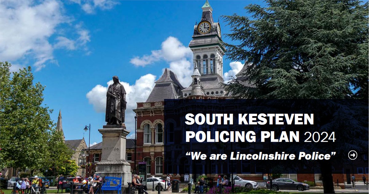 Our Neighbourhood Policing Teams (NPT) are here to protect people from harm, stop crime and ASB, and help those in need. Now, we’ve set out exactly how they're doing that in our South Kesteven Policing Plan. Read the full plan: lincs.police.uk/police-forces/…