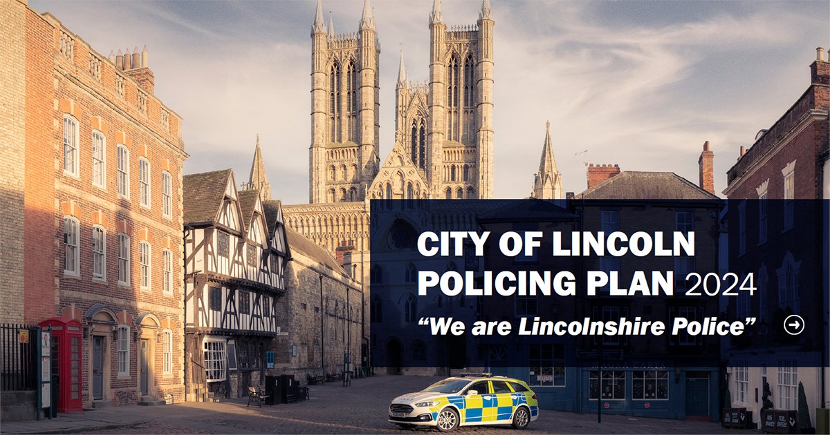 Our Neighbourhood Policing Team (NPT) is here to protect people from harm, stop crime and ASB, and help those in need. Now, we’ve set out exactly how they're doing that in our City of Lincoln Policing Plan. Read the full plan: lincs.police.uk/police-forces/…