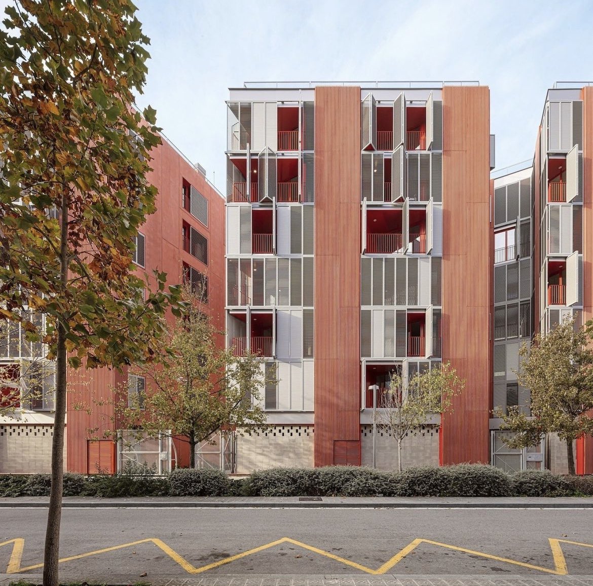 72 social housing apartments, in Barcelona 

By Mias Architects and Coll-leclerc