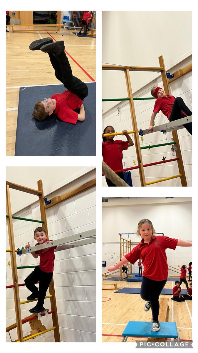 P3 got to use all their skills they have been developing this term in gymnastics in our final week 🤸‍♀️