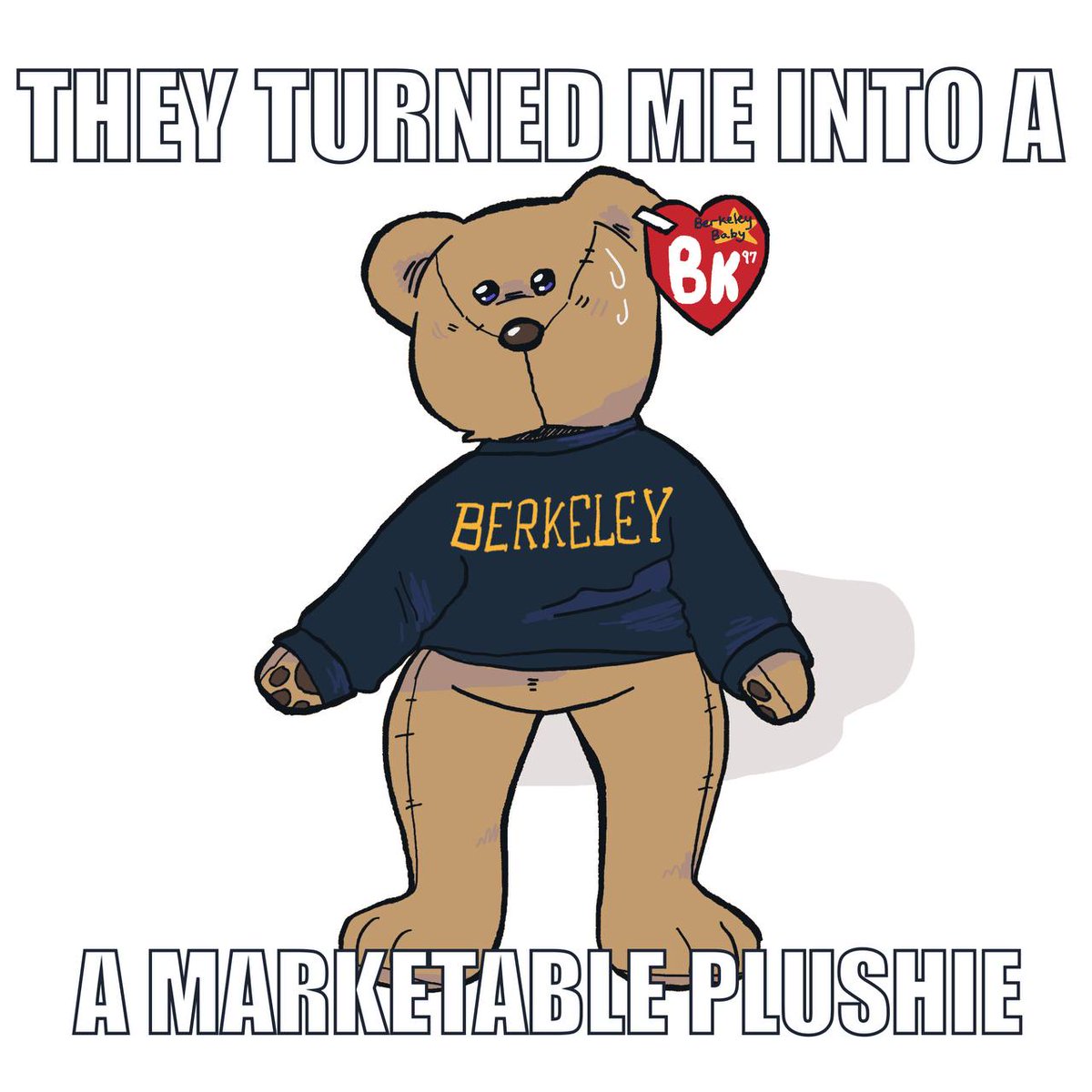 Show your Golden Bear spirit with our refined, marketable Oski Beanie Baby! Go Bears! 🧸🧸#BeanieRevfurlution Get your own! (While supplies last): tinyurl.com/OskiPlush