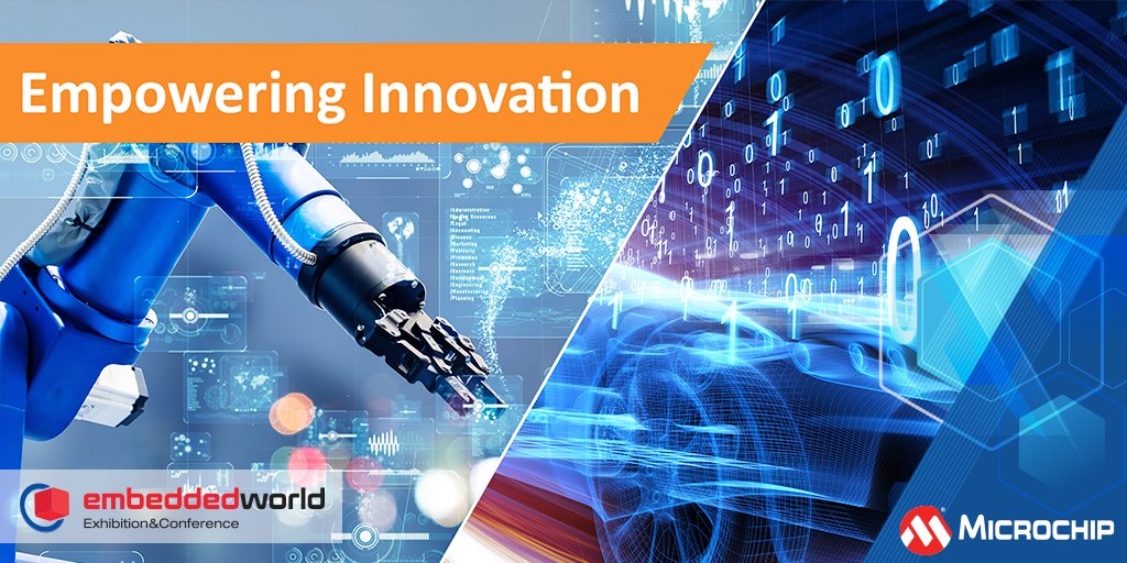 MicrochipTech's tweet image. Learn how our advanced technology translates into real world applications. Meet our team at Embedded World 2024 (stand 3A-135) and see over 20 demo solutions on display. Details and register: mchp.us/3VAxRTP. #EmbeddedWorld2024 #EmbeddedDesigns