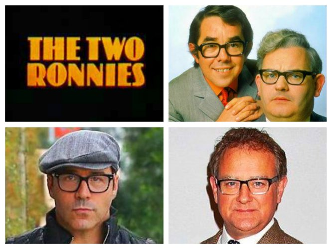 #Casting has been confirmed for @BBCFilm ‘The Two Ronnies’. American #actor Jeremy Piven will take on the role of Ronnie Corbett and English actor Hugh Bonneville will play Ronnie Barker. #actors #biopic #film