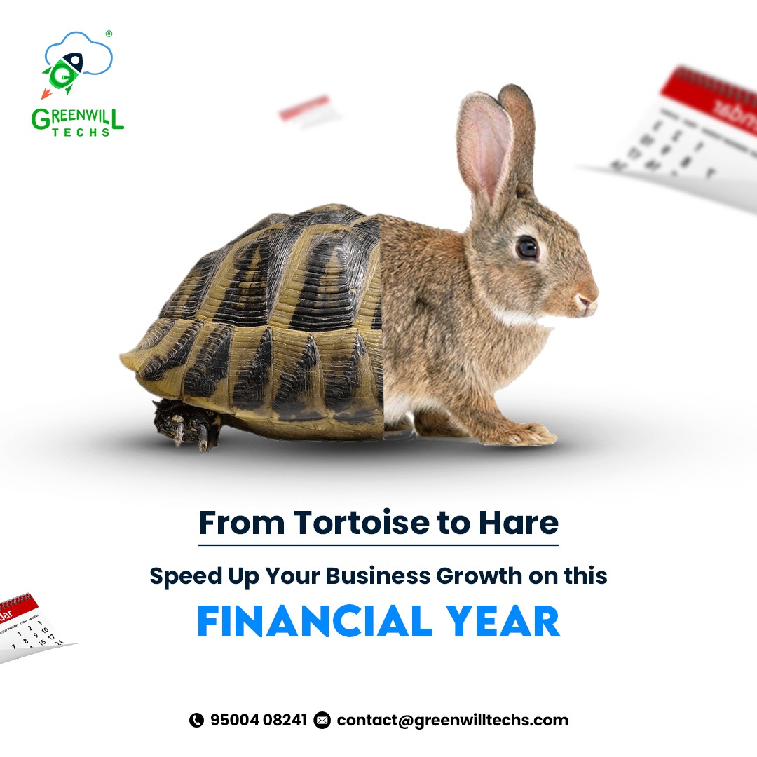 💥#GreenwillTechs Wishing you a #happyfinancialyear filled with growth and prosperity. 
✨May this #financialyear be a testament to your resilience & determination as we navigate the #digitallandscape with confidence and achieve remarkable #success together!
#business #growth