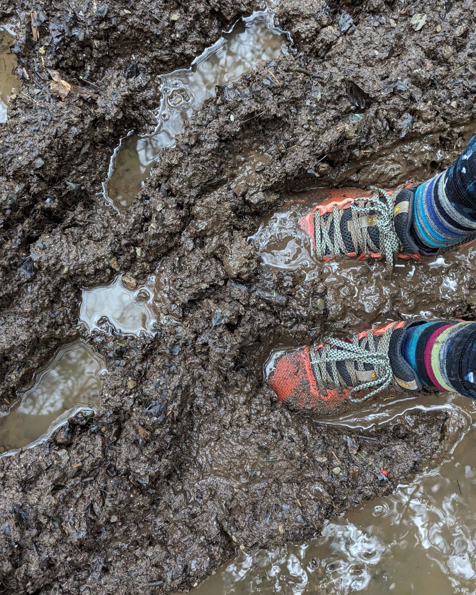 Getting into the #soil in muddy #berrypomeroy #morningrun