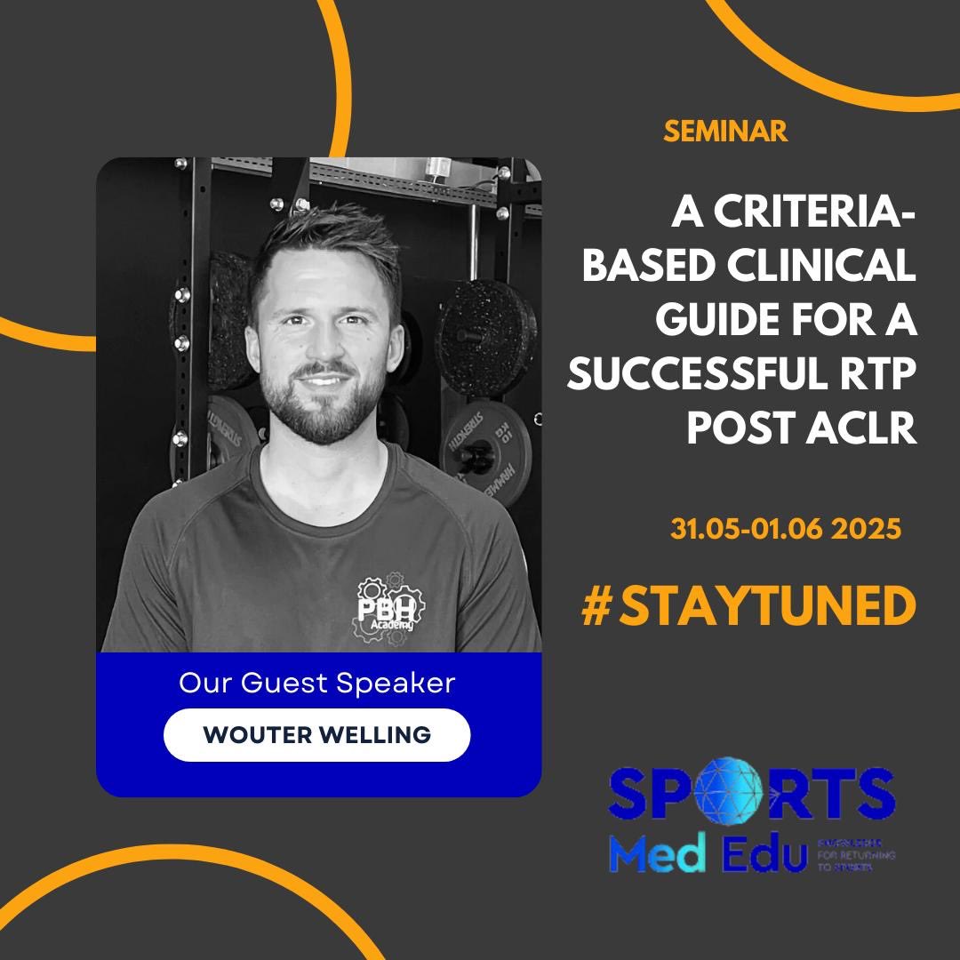 📌 A criteria-based clinical guide for a successful RTP post ACLR

📅Το 2ο σεμινάριο για την εκπαιδευτική σαιζόν 2024-2025 : 31 Μάϊου -01 Ιουνίου 2025

More Information🔗 sportsmededu.gr/a-criteria-bas…