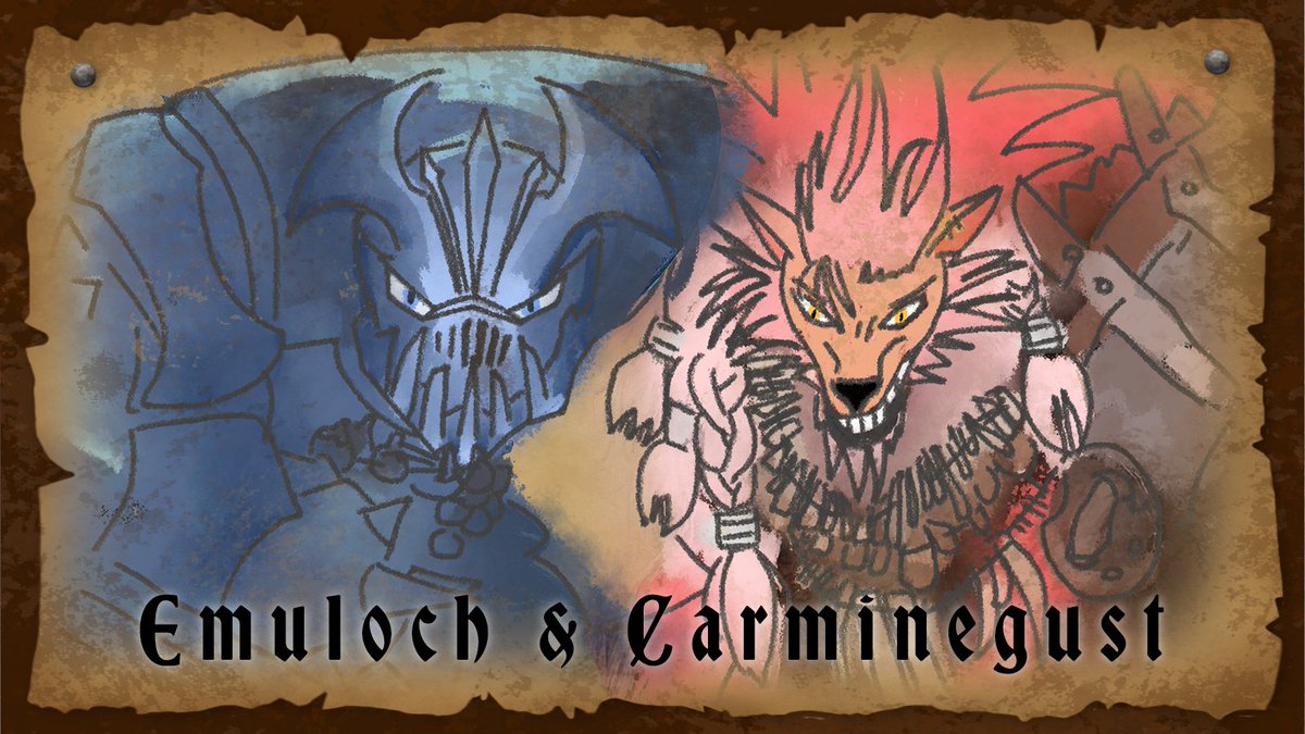 🚨 Breaking News: Emuloch and Carminegust revealed as long-lost brothers! #AprilFools #VindictusDefyingFate