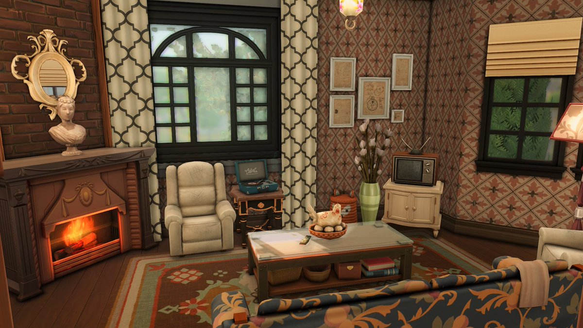 KiwiSimsKate's tweet photo. The Elderberrys have a new home in Britechester!  🎓 

Check out the speed build here:
https://t.co/pvZqPJXrp3

#TheSims4 #ShowUsYourBuilds @TheSims @Sims_ANZ #EACreatorNetwork #StreamShedSave https://t.co/mZJohRM470