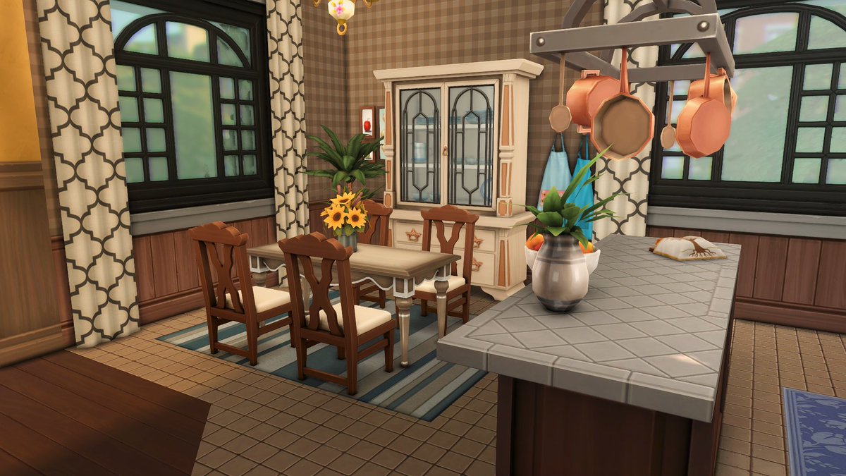 KiwiSimsKate's tweet photo. The Elderberrys have a new home in Britechester!  🎓 

Check out the speed build here:
https://t.co/pvZqPJXrp3

#TheSims4 #ShowUsYourBuilds @TheSims @Sims_ANZ #EACreatorNetwork #StreamShedSave https://t.co/mZJohRM470
