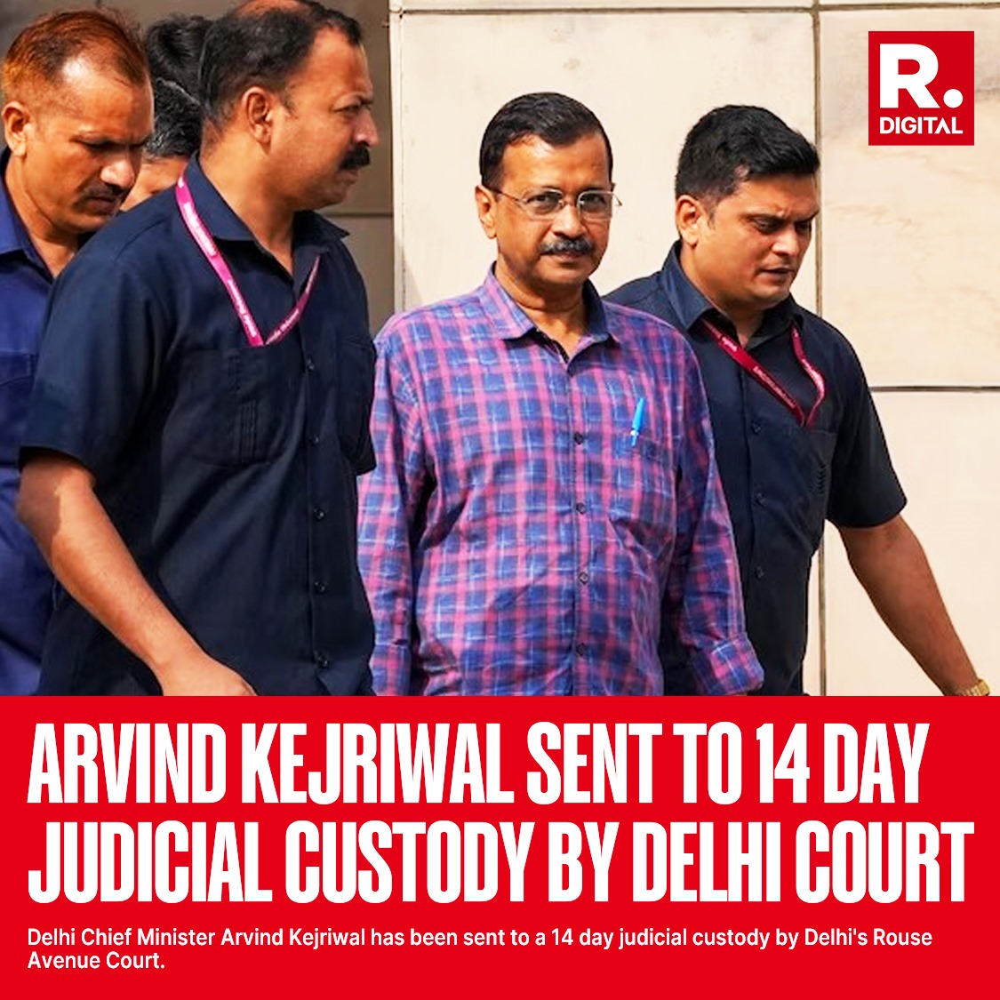 Delhi Chief Minister Arvind Kejriwal has been sent to a 15 day judicial custody by Delhi's Rouse Avenue Court

#ArvindKejriwal | #ArvindKejriwal | #DelhiCM | #arvindkejriwalnews | #arvindkejriwalarrest | #RepublicWorld | #RepublicDigital