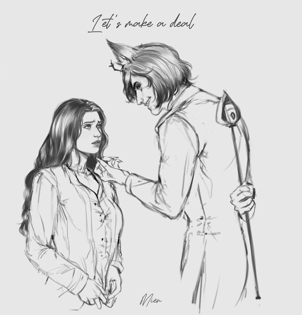 ReginaMangala's tweet photo. • SHOW US YOUR HAZBIN/HELLUVA OC! •
Let's show our OCs some love! Give them a follow, comment something nice, or even give them a SHARE!
Here they areeee! Alastor and Lee (aka #Radiosoul) from my ongoing slow burn disaster of a fic, #Sanguimancy
#hhoc #HazbinHotel https://t.co/Bd8AAvacqf