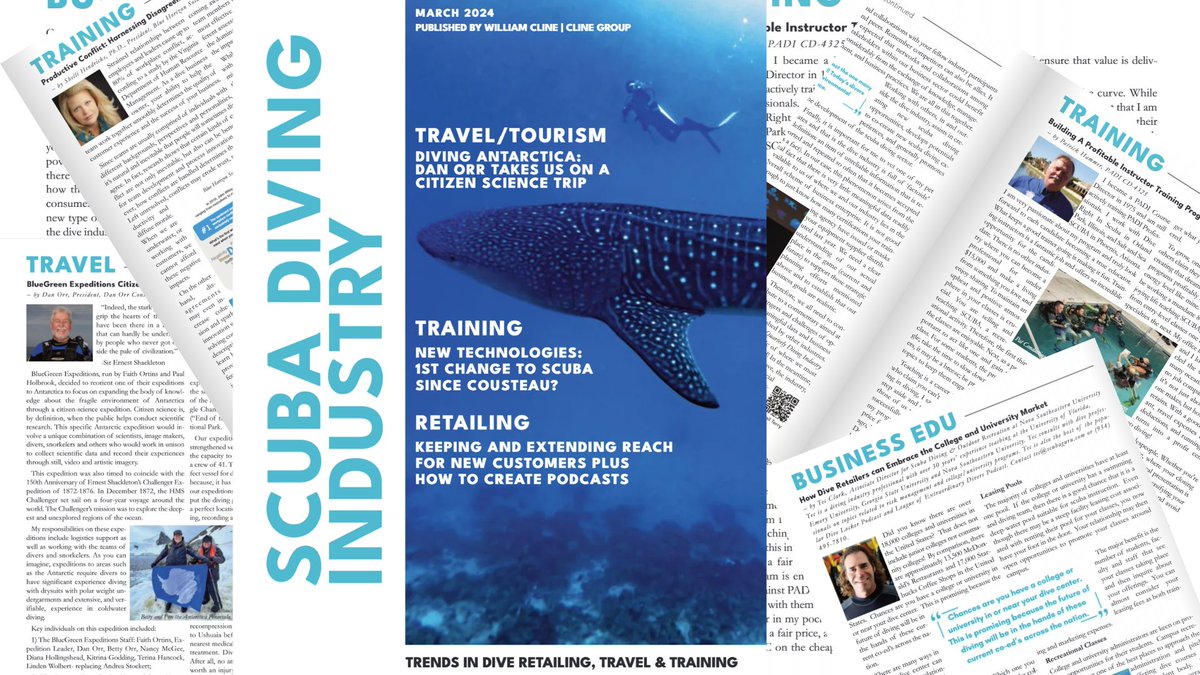 Abyss_Scuba's tweet photo. Check out my latest article: Dive Deeper into Success with Scuba Diving Industry Magazine https://t.co/2a4ALbz7Ph via @LinkedIn https://t.co/lrTgF6zobA