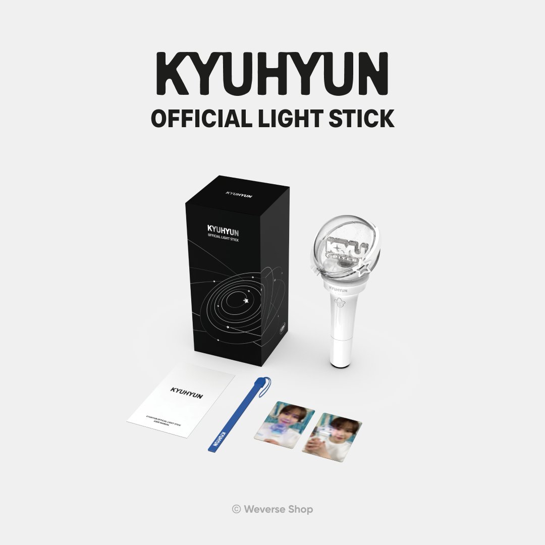 weverseshop's tweet image. #KYUHYUN OFFICIAL LIGHT STICK 予約販売開始💕
 #KYUpiter といつでもどこでもキラキラ輝く青い光✨  

🗓️ 予約受付期間：4月1日(月) 12:00 ～ 4月15日(月) 12:00 
🚚 発送予定日：7月3日(水) ～  

🛒#WeverseShop : weverse.onelink.me/qt3S/0i0bto8z