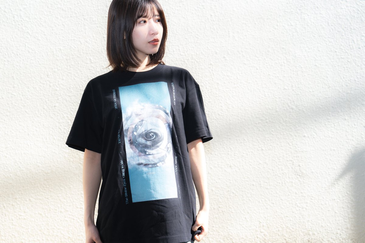 キタニタツヤ 彼は天井から見ている Tシャツ XL 👁️NEW GOODS👁️ 彼は天井から見ている Tシャツ ビジュアルが