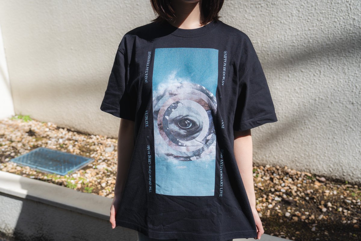 キタニタツヤ 彼は天井から見ている Tシャツ XL 👁️NEW GOODS👁️ 彼は天井から見ている Tシャツ ビジュアルが