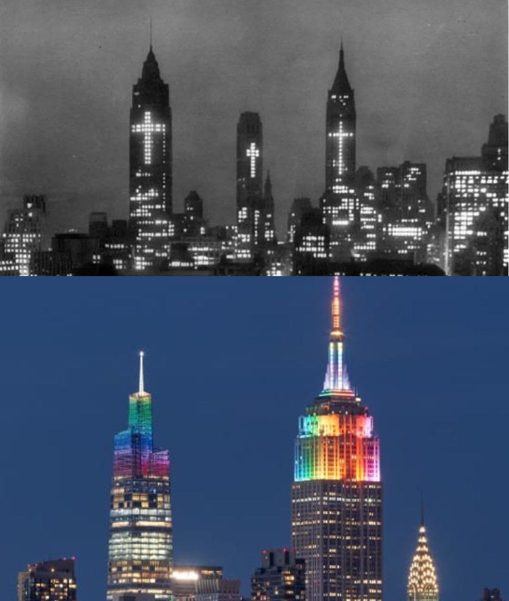 NYC: Easter in 1956, compared to Easter 2024. This is progress??