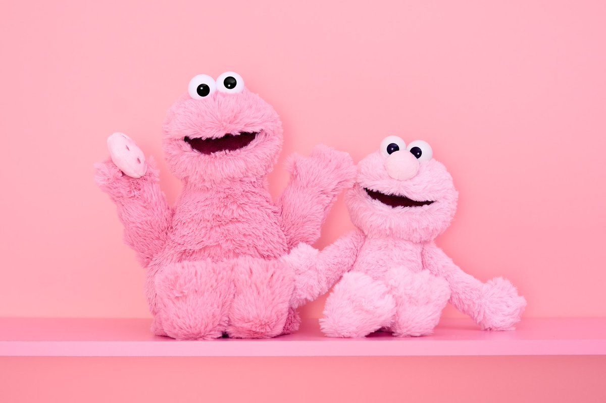 100限定 ピンク エルモコング Elmo Kong BNG セサミ ストリート