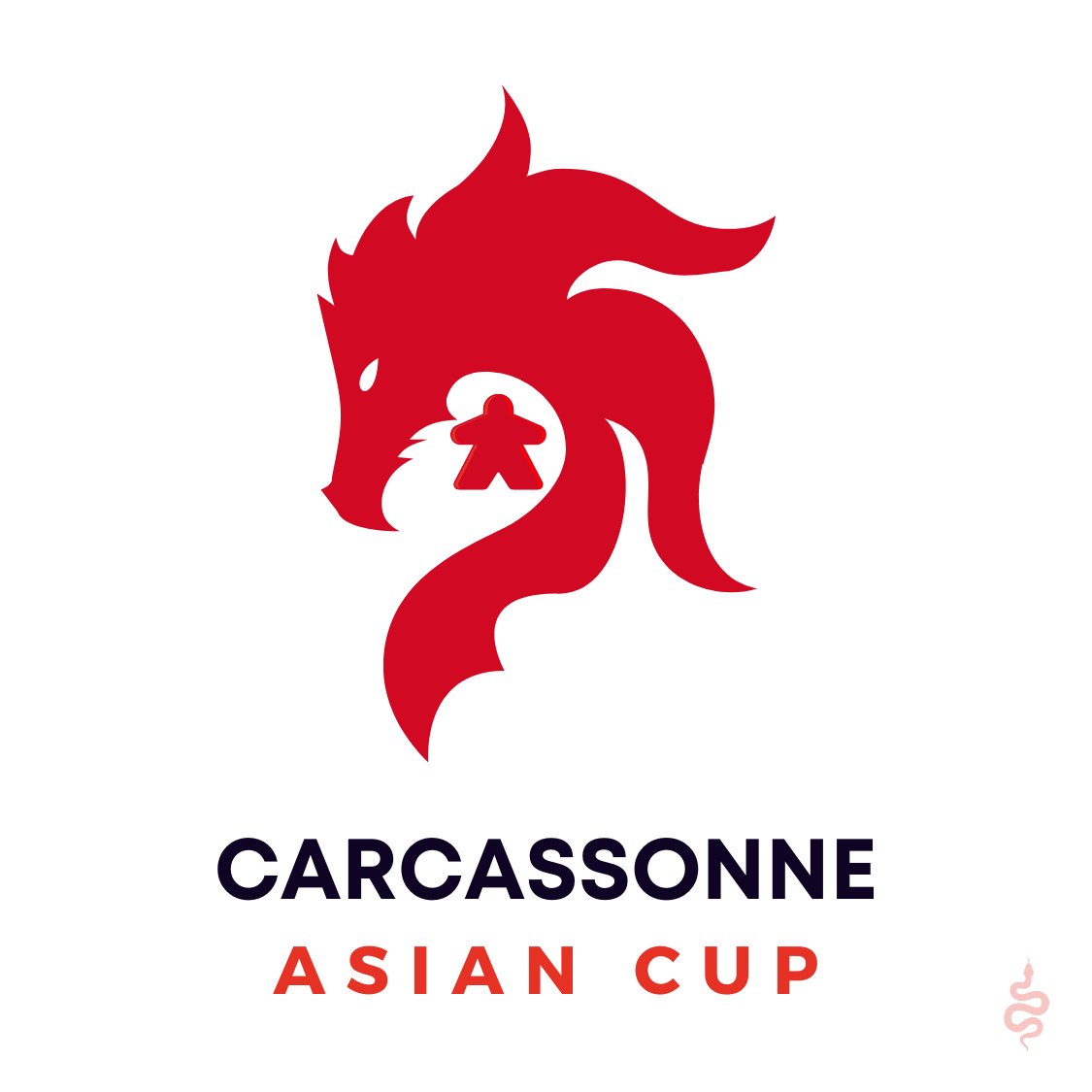 The two most voted logos for the Asian Carcassonne Cup were these. Which one is your favorite? 🏰💕🏆